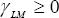 \sigma _{LM}  = 0