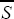 $ \overline S $