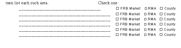 HHI Worksheet -- Market Screen A