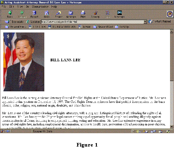 image of Bill Lann Lee Biographical Web Page