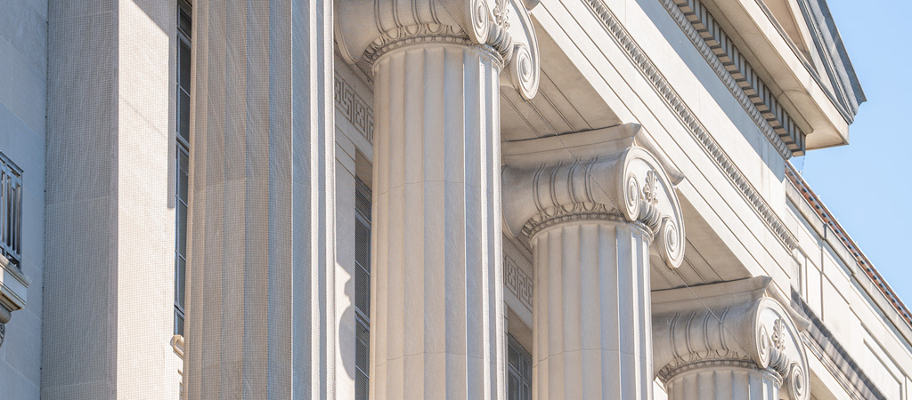 DOJ Main Building Columns