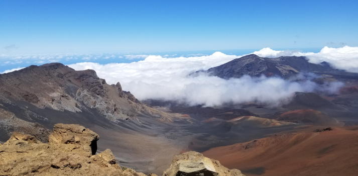 Hiking in Haleakala National Park