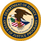 Seal of the Office of Justice Programs, which is a variation of the DOJ seal.