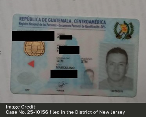 Tinuar Quino allegedly submitted to ORR to falsely demonstrate his identity as A.S.T. and falsely claim he was UAC-1’s father.
