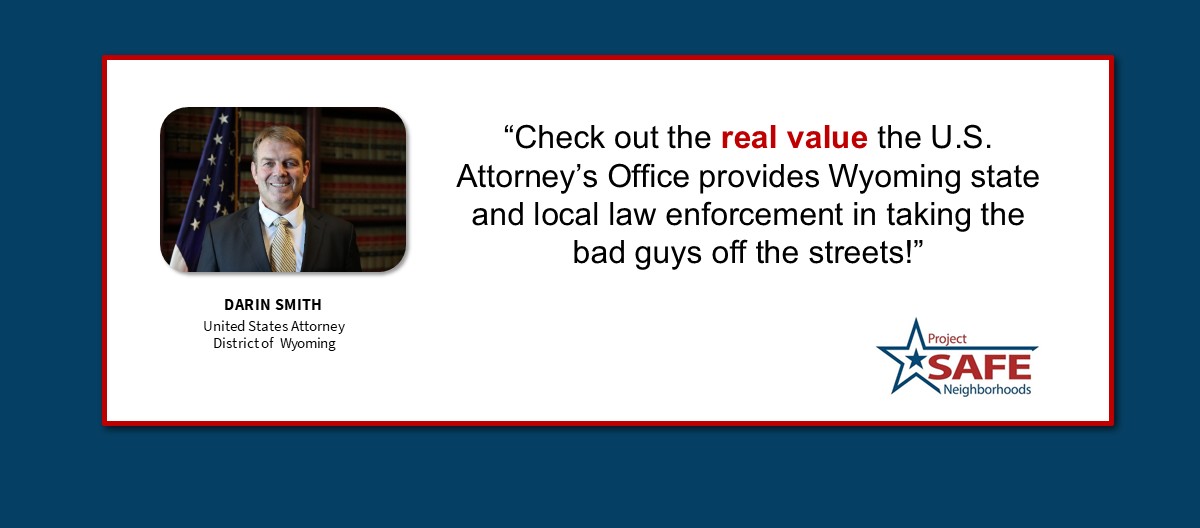 Project Save Neighborhood, U.S. Attorney Darin Smith