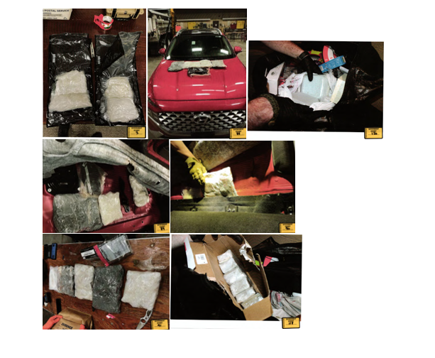 Photos of Seized Drugs