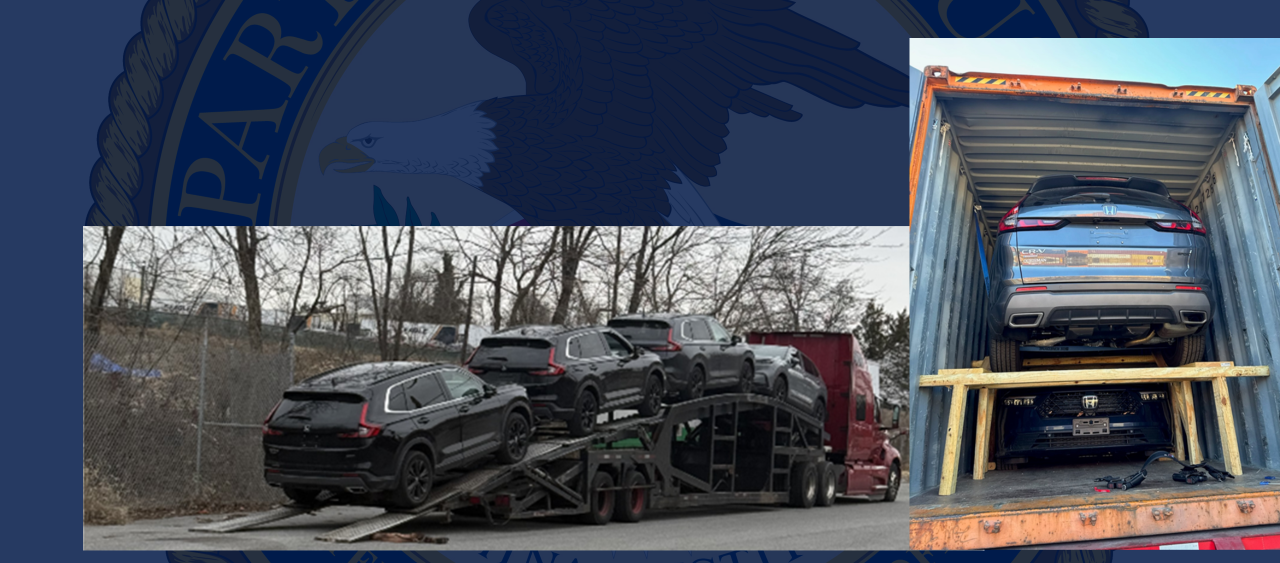 International Car Theft Ring Busted