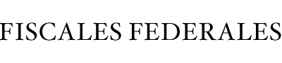 Fiscales Federales logo