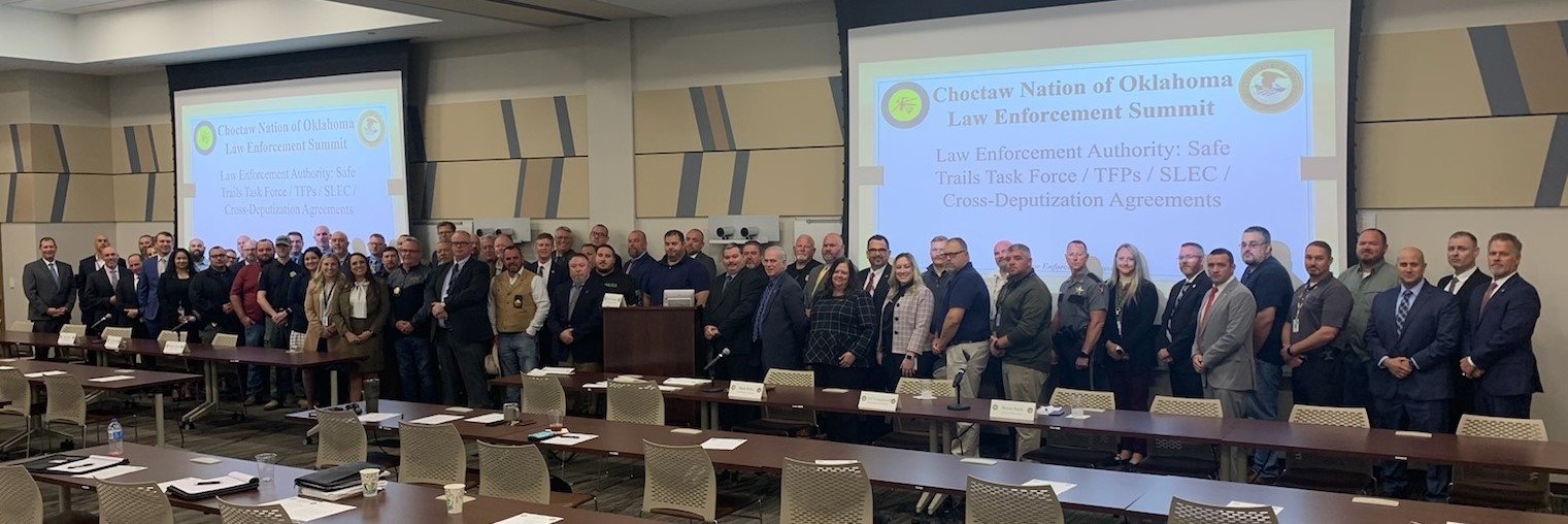 Choctaw Nation of Oklahoma & United States Attorney's Office Law Enforcement Summit 2022