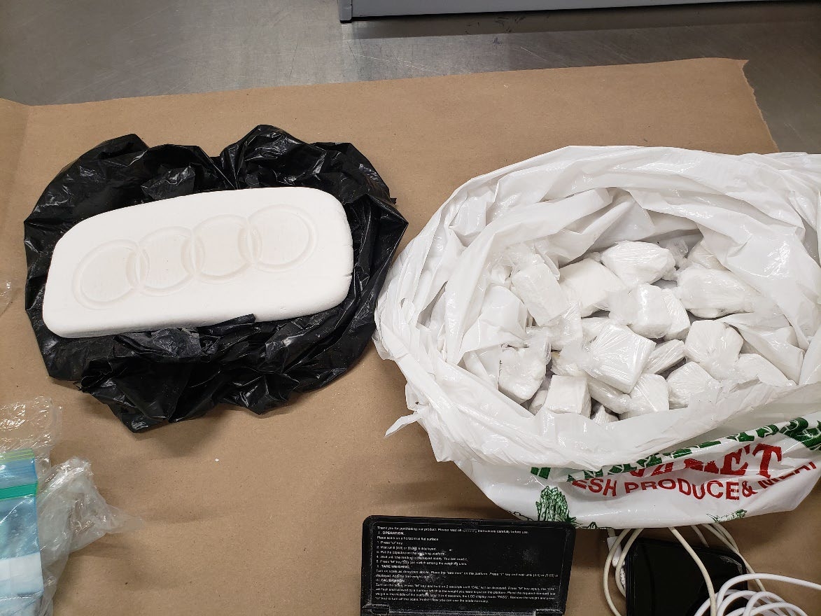 Detail of assorted drugs in a variety of packaging