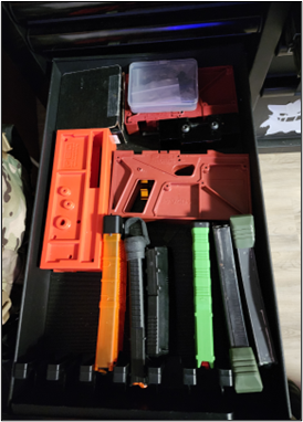 Switch molds and firearm magazines.