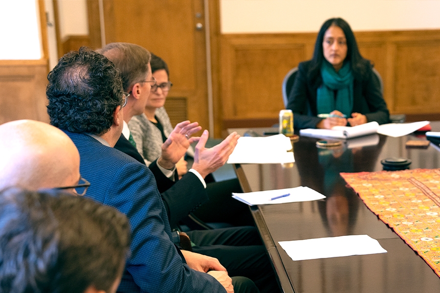 A member of the Reproductive Rights Task Force provides comments to Associate Attorney General Vanita Gupta.