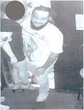 Picture of the defendant entering a club