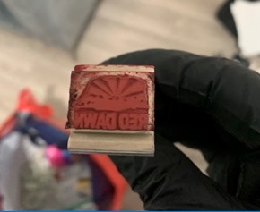 Photo of the RED DAWN stamp