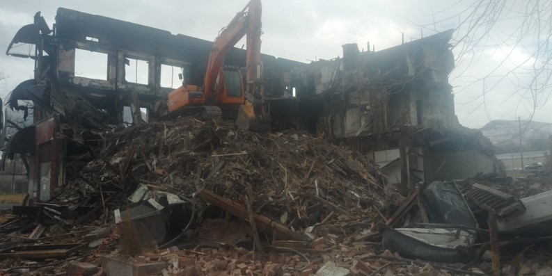 asbestos building