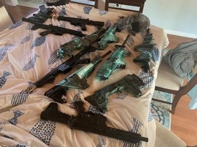 Firearms from the Oct. 21, 2021, sale