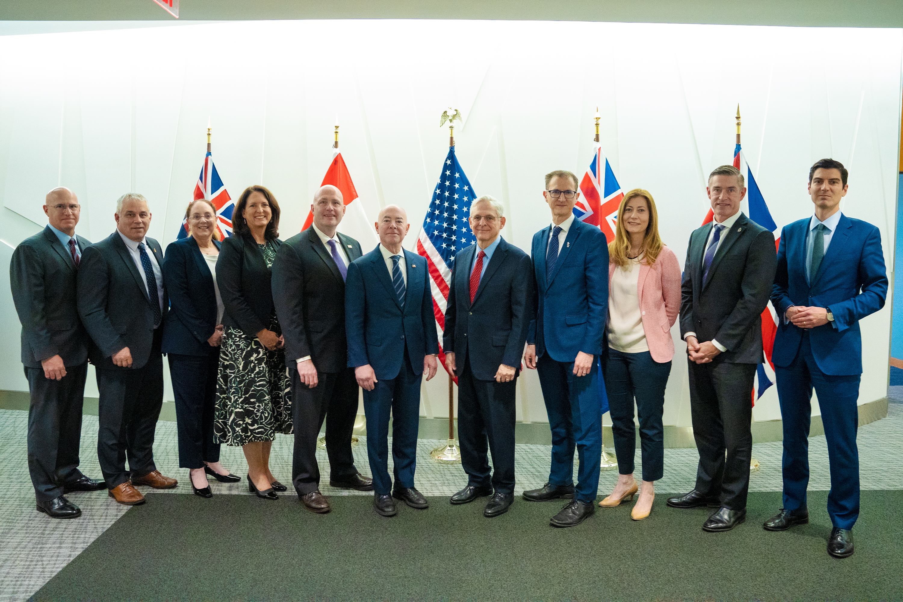 Attorney General Garland at the Meeting of the Five Eyes Law Enforcement Group