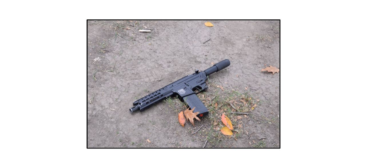 Diamondback Arms AR-Style Pistol Possessed by The Defendant