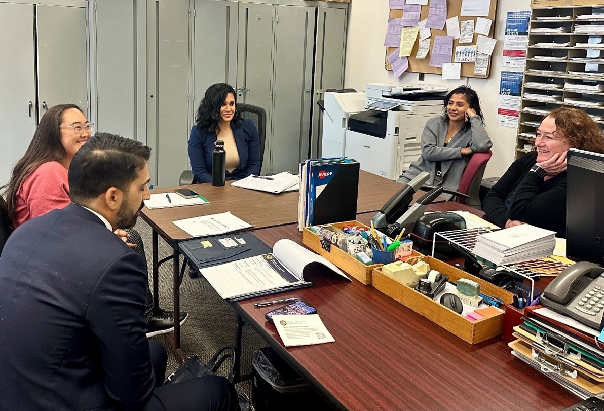 Director Rossi and Office for Access to Justice staff met with representatives from Prisoner Legal Services. 