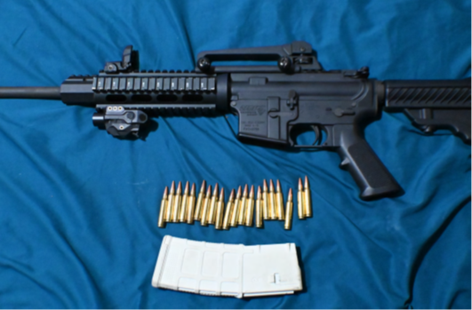 Second rifle, ammunition and extended magazine