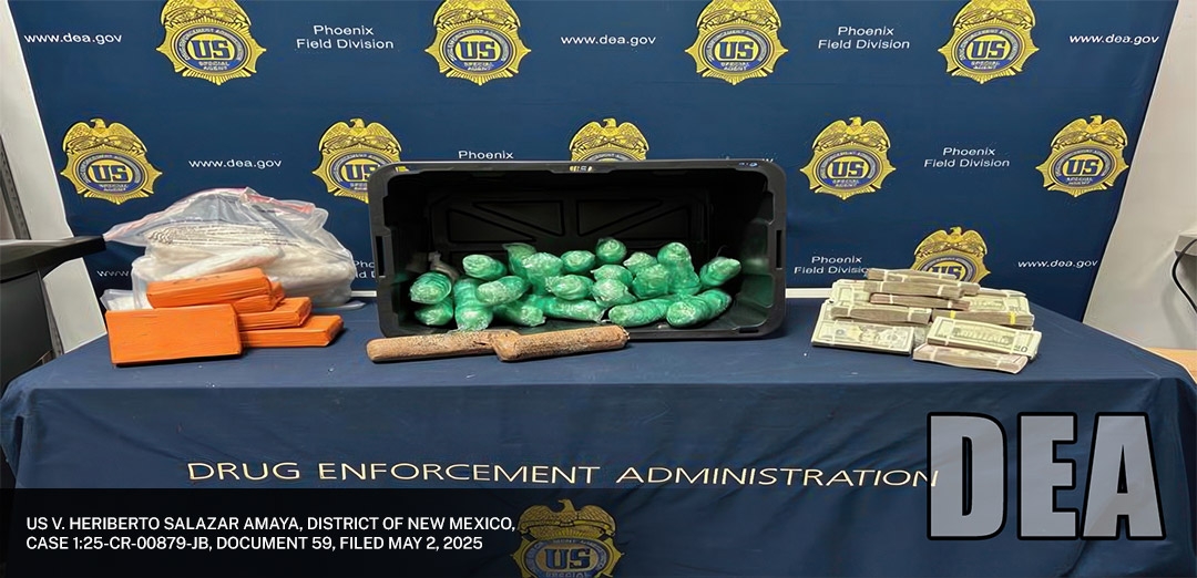 Cash and drugs seized in Phoenix, Arizona