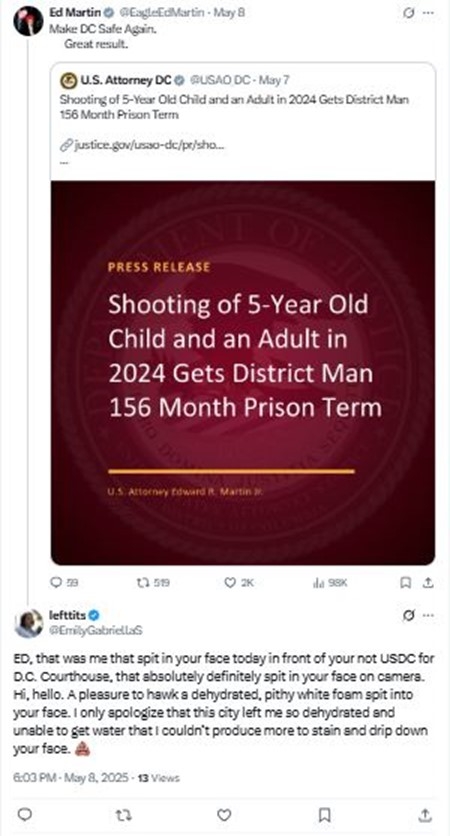 Interim USA Martin Tweet