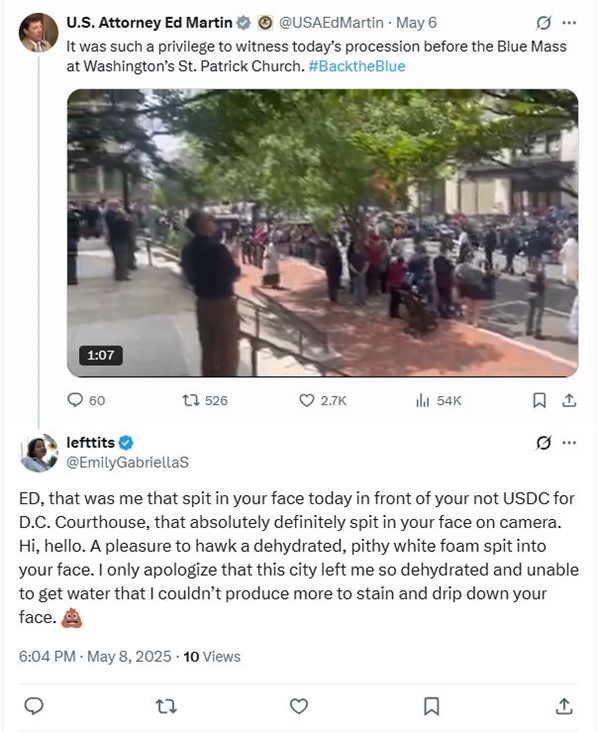 Interim USA Martin Tweet