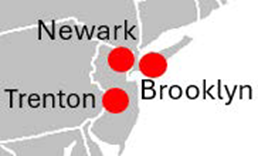 Northeast Strike Force Map