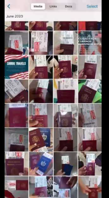 Image of Passports, airline tickets, and visa approvals