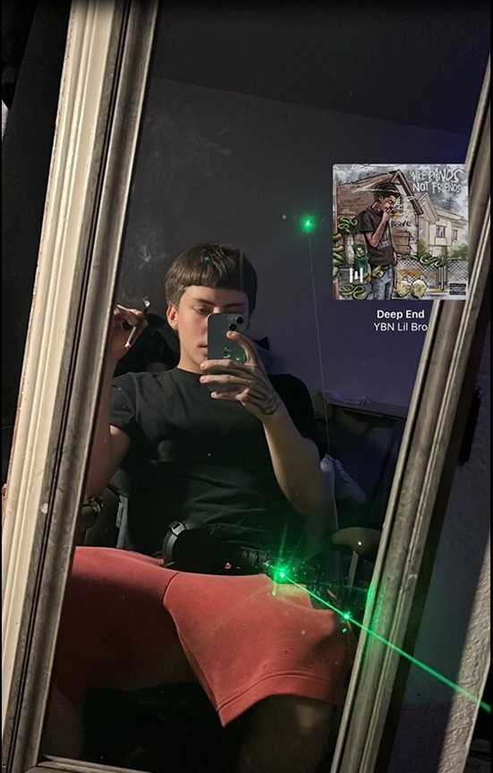 A screenshot of a photo posted to Lopez’s Instagram account on or about August 22nd, 2025