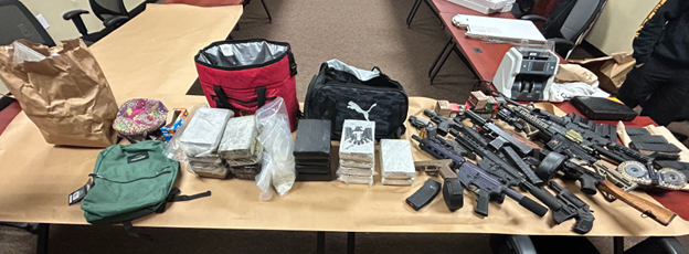 Perkins Cocaine Firearms seized