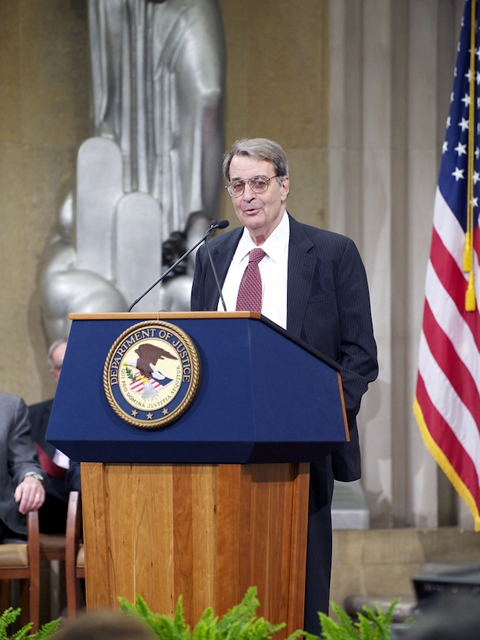 Former Deputy Attorney General Phillip B. Heymann speaks of the legacy of Jack Keeney.
