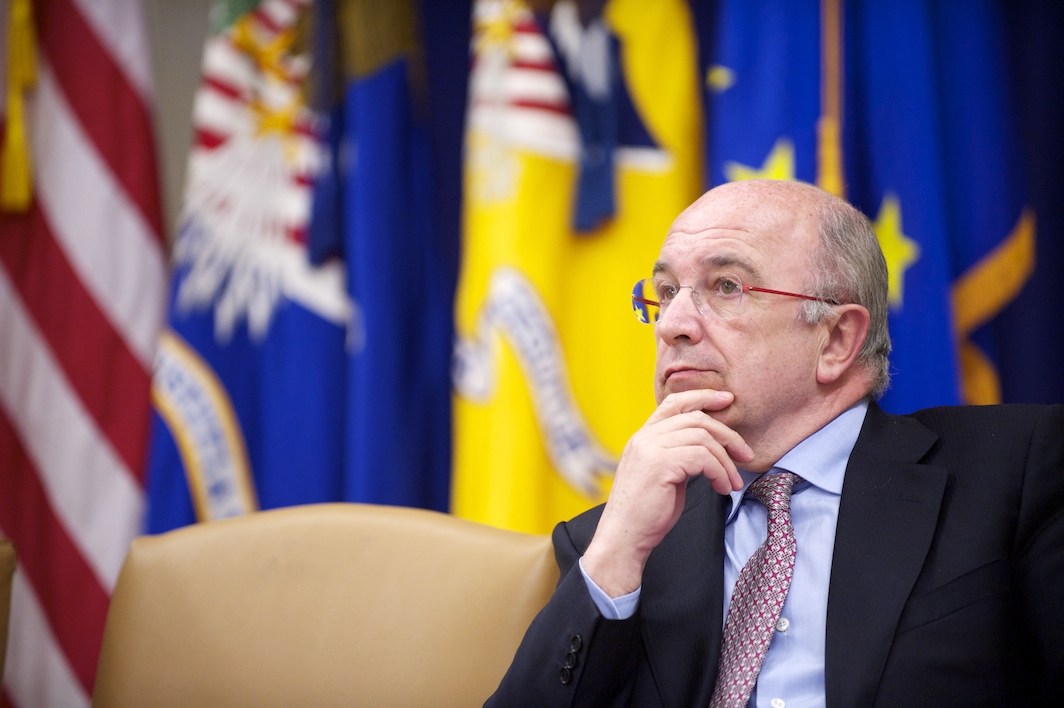 Vice President Joaquín Almunia of the European Commission (EC) was the featured speaker of the 2012 Lewis Bernstein Memorial Lecture.