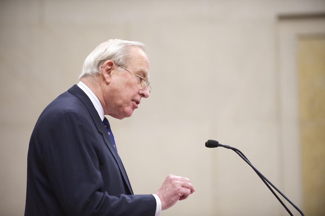 Former Assistant Attorney General John H. Shenefield speaks about the life and career of Lewis Bernstein.