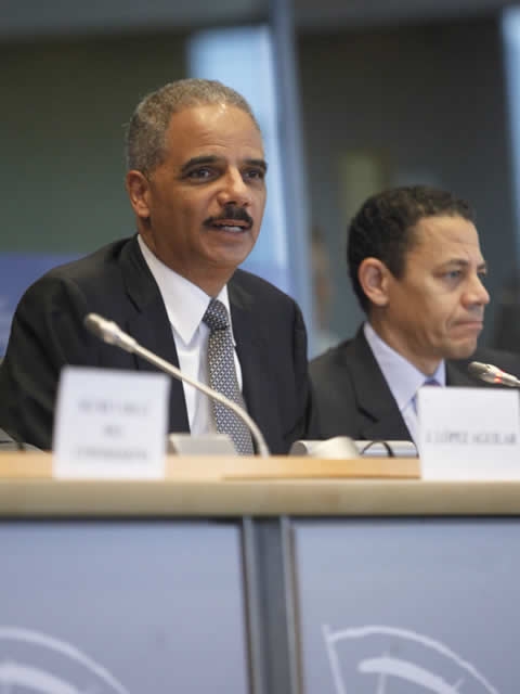 Attorney General Eric Holder Delivers Remarks to the European Parliament's Committee on Civil Liberties, Justice and Home Affairs