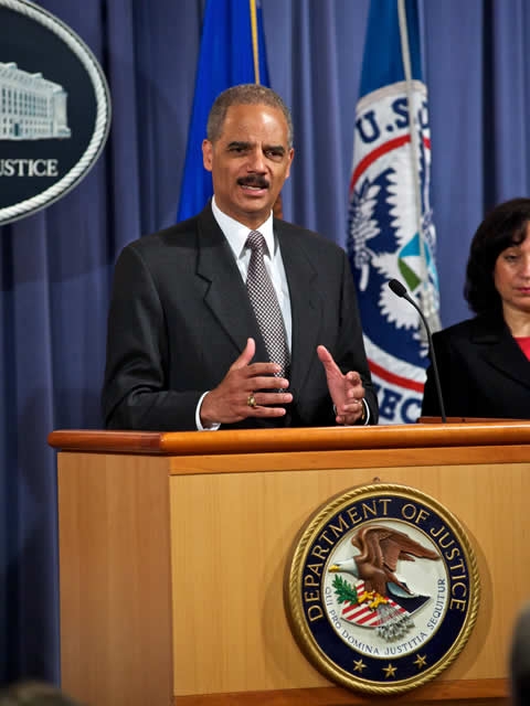 Attorney General Eric Holder