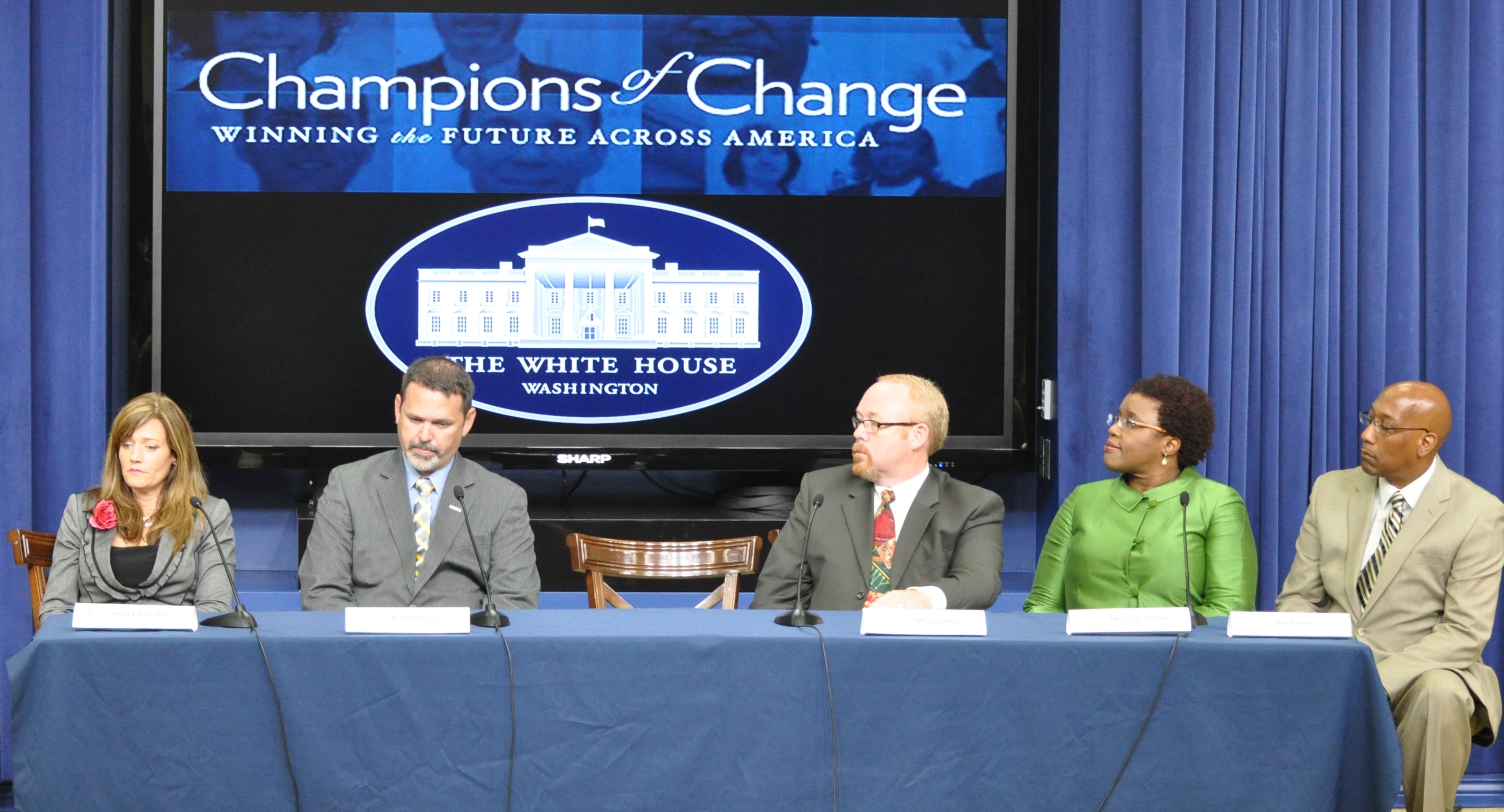 Local Fatherhood Champions were honored at the event.