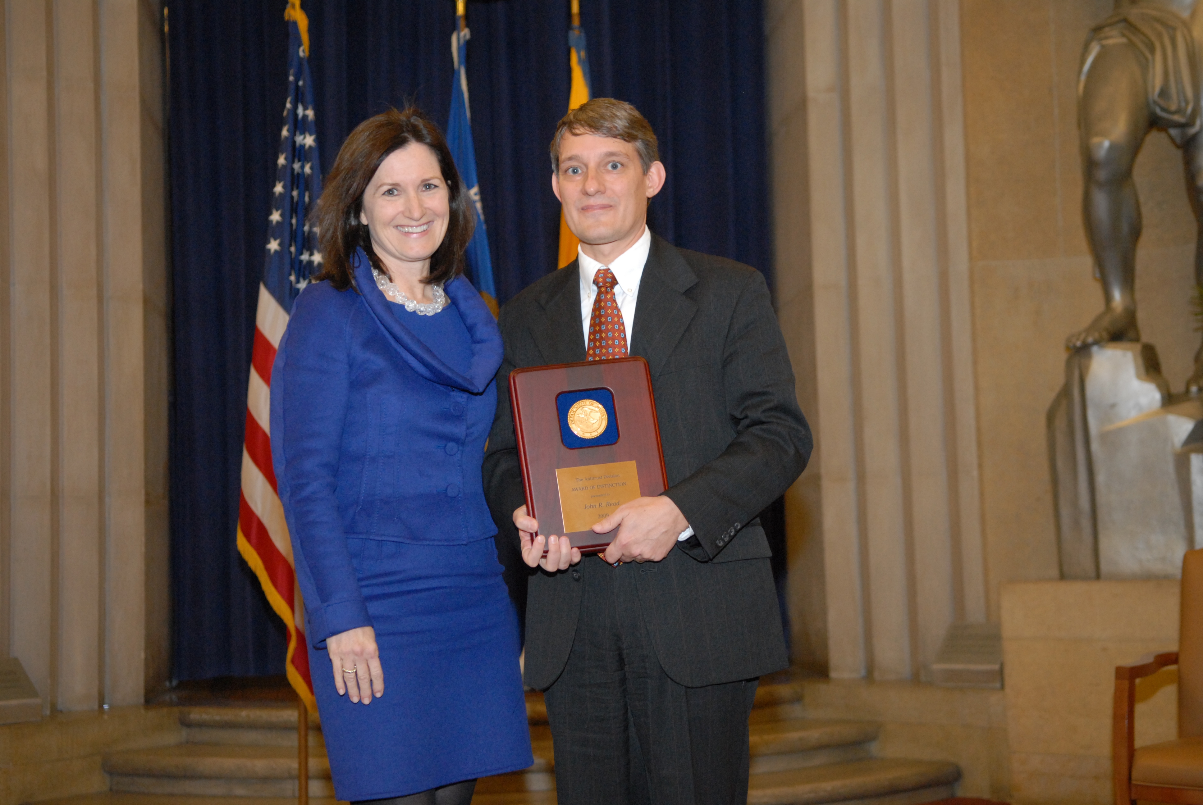 2009 AAG Individual Award recipient John Read.