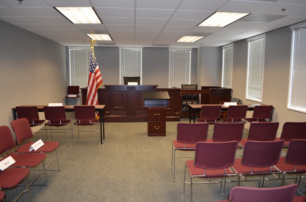 The Mock Trial Courtroom