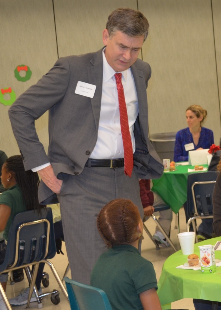 U.S. Attorney Bentley talks about the importance of reading.