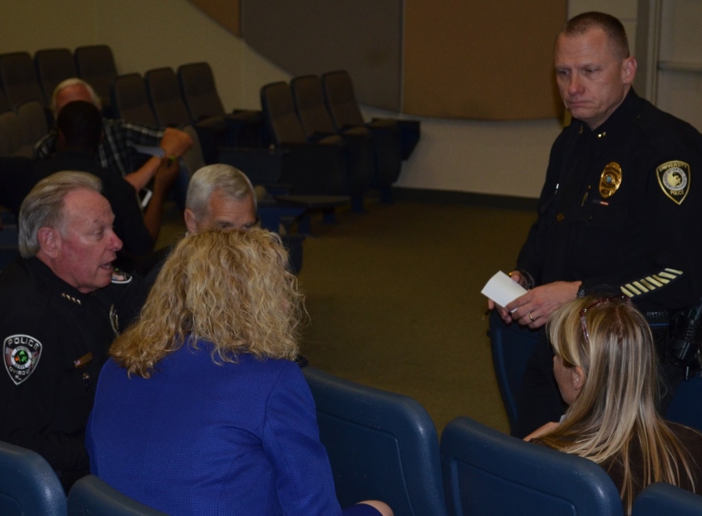 Breakout session discussions.