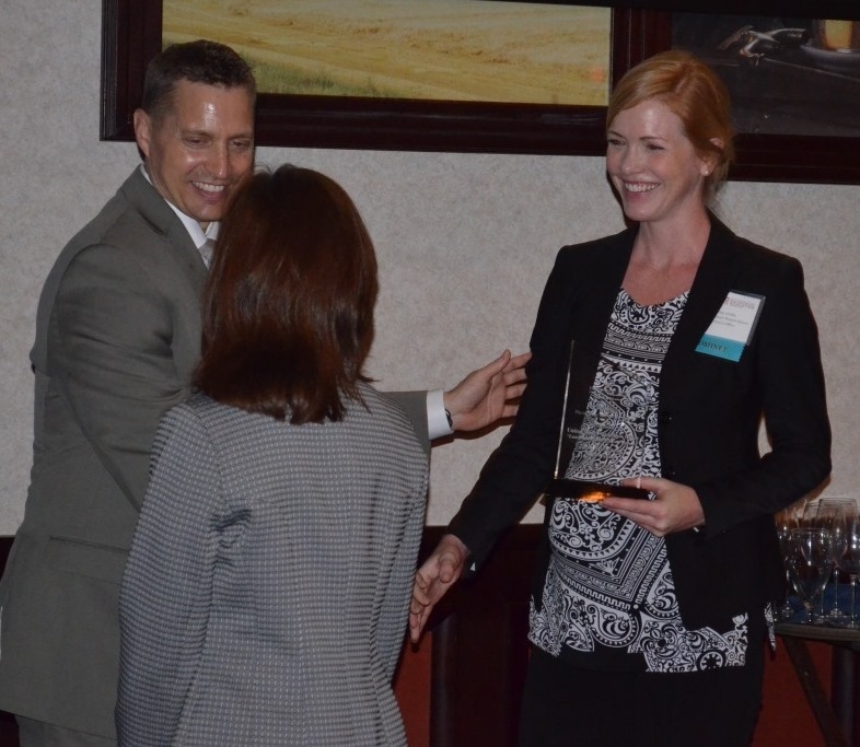 Superintendent Eakins congratulates AUSAs