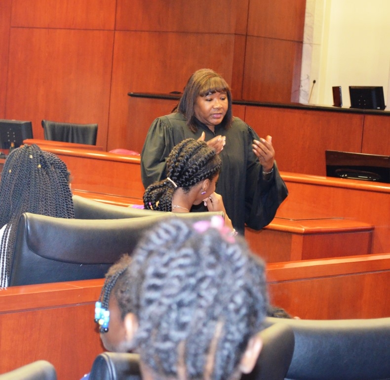 U.S. District Judge Honeywell discusses goal setting.