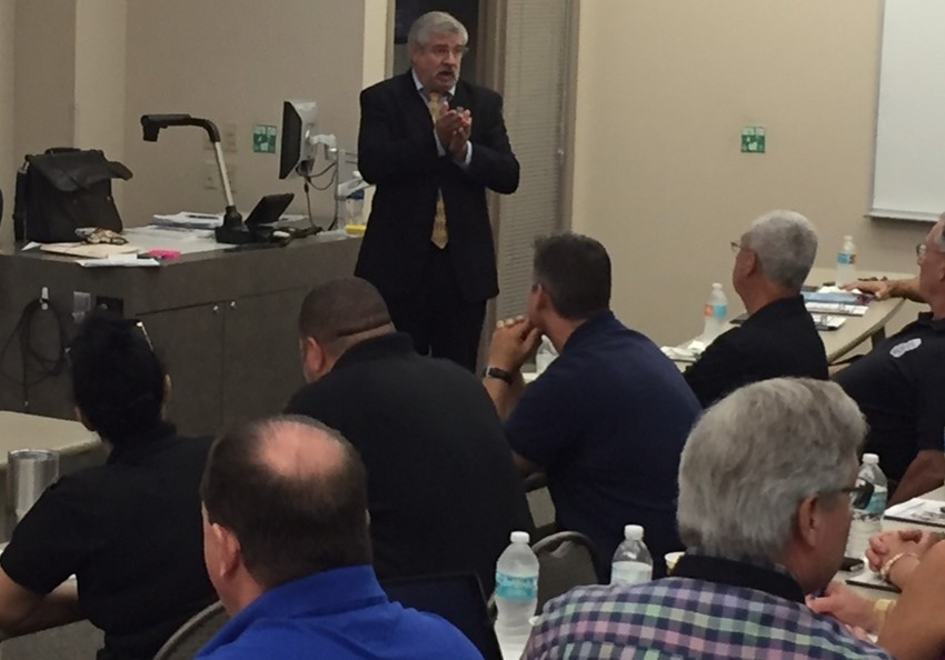 Det. Deasaro discusses problem solving resources.