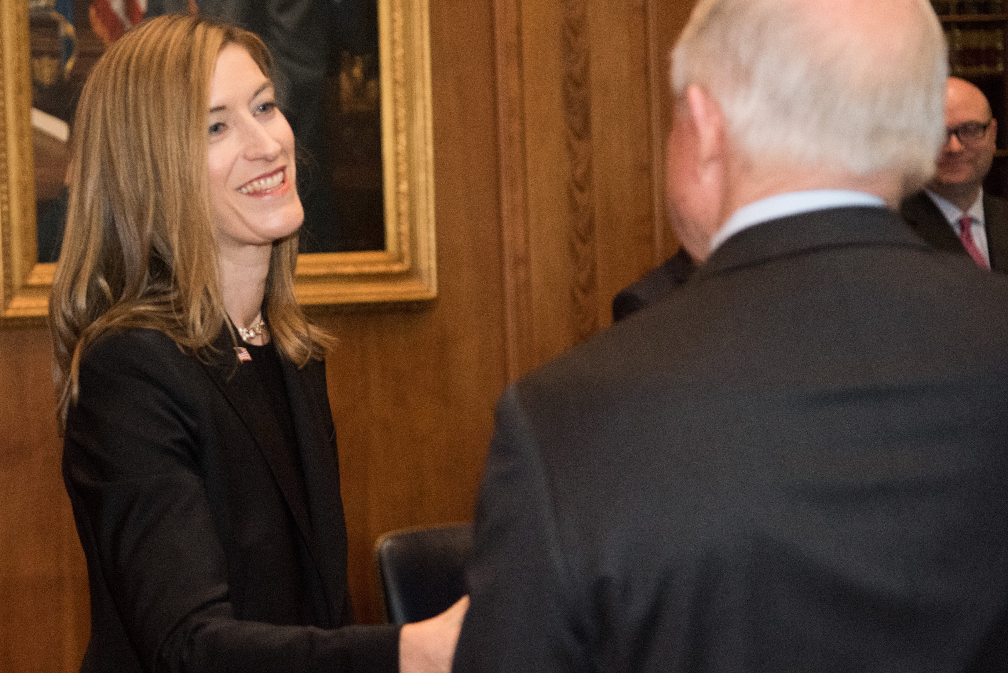Attorney General Jeff Sessions and Associate Attorney General Rachel L. Brand.