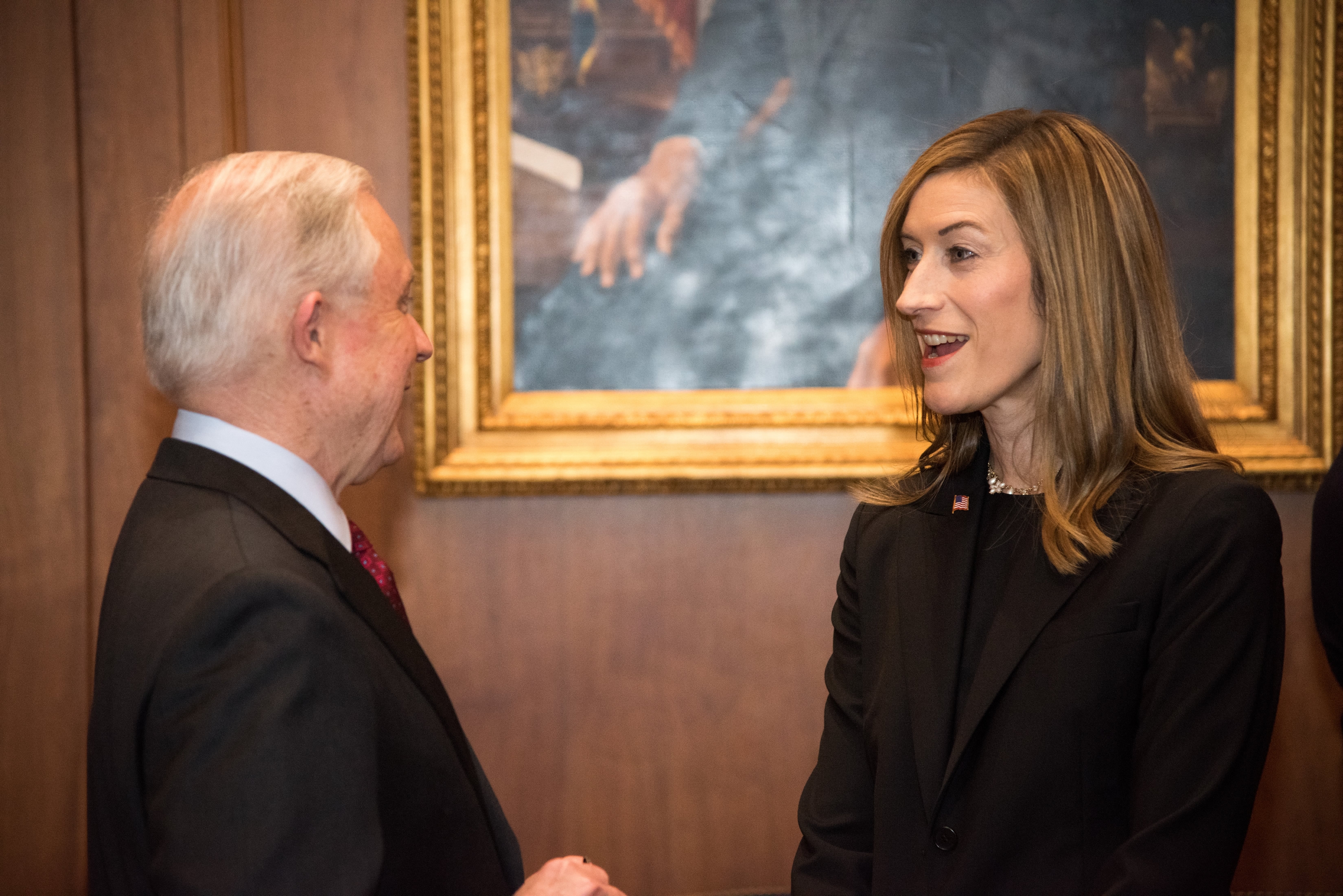 Attorney General Jeff Sessions and Associate Attorney General Rachel L. Brand.