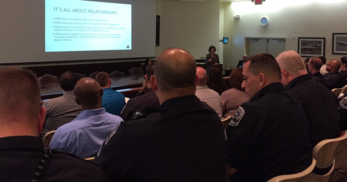 Criminal Chief AUSA Rachelle DesVaux Bedke emphasizes the importance of relationships.