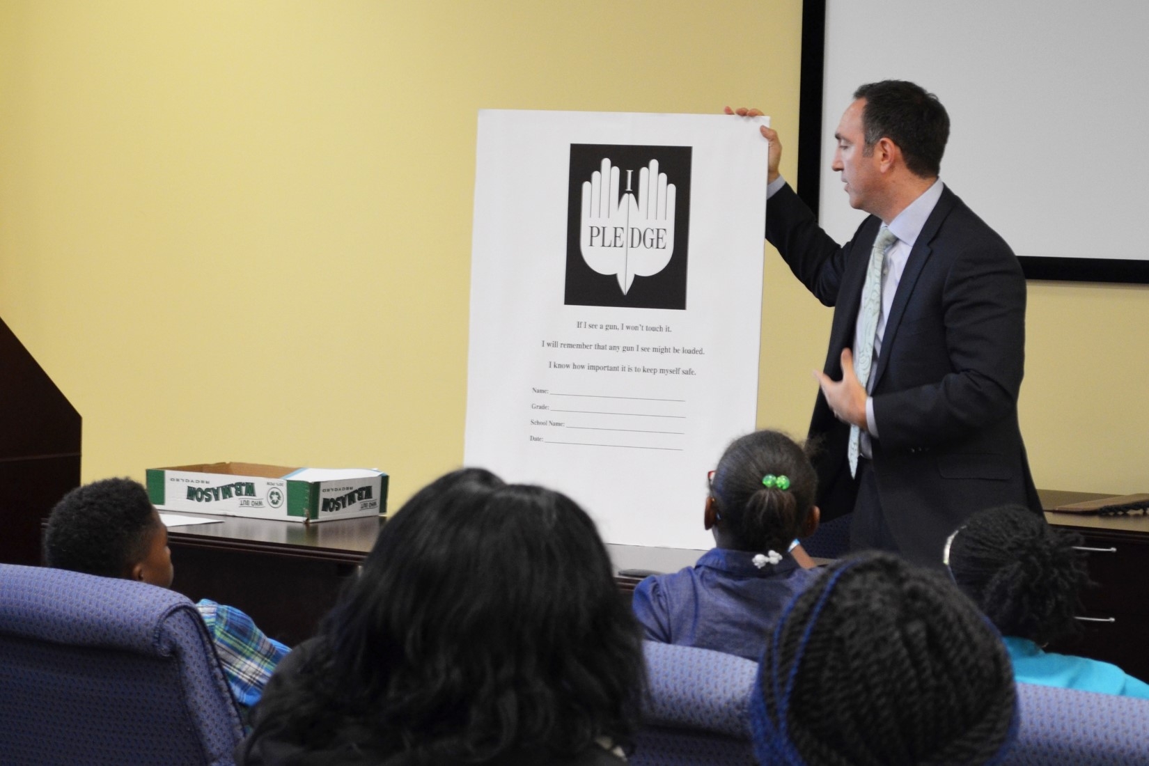 AUSA Gordon talks about gun safety