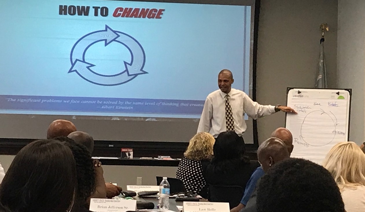CRWG Chair William Daniels talks about &quot;How to Change.&quot;