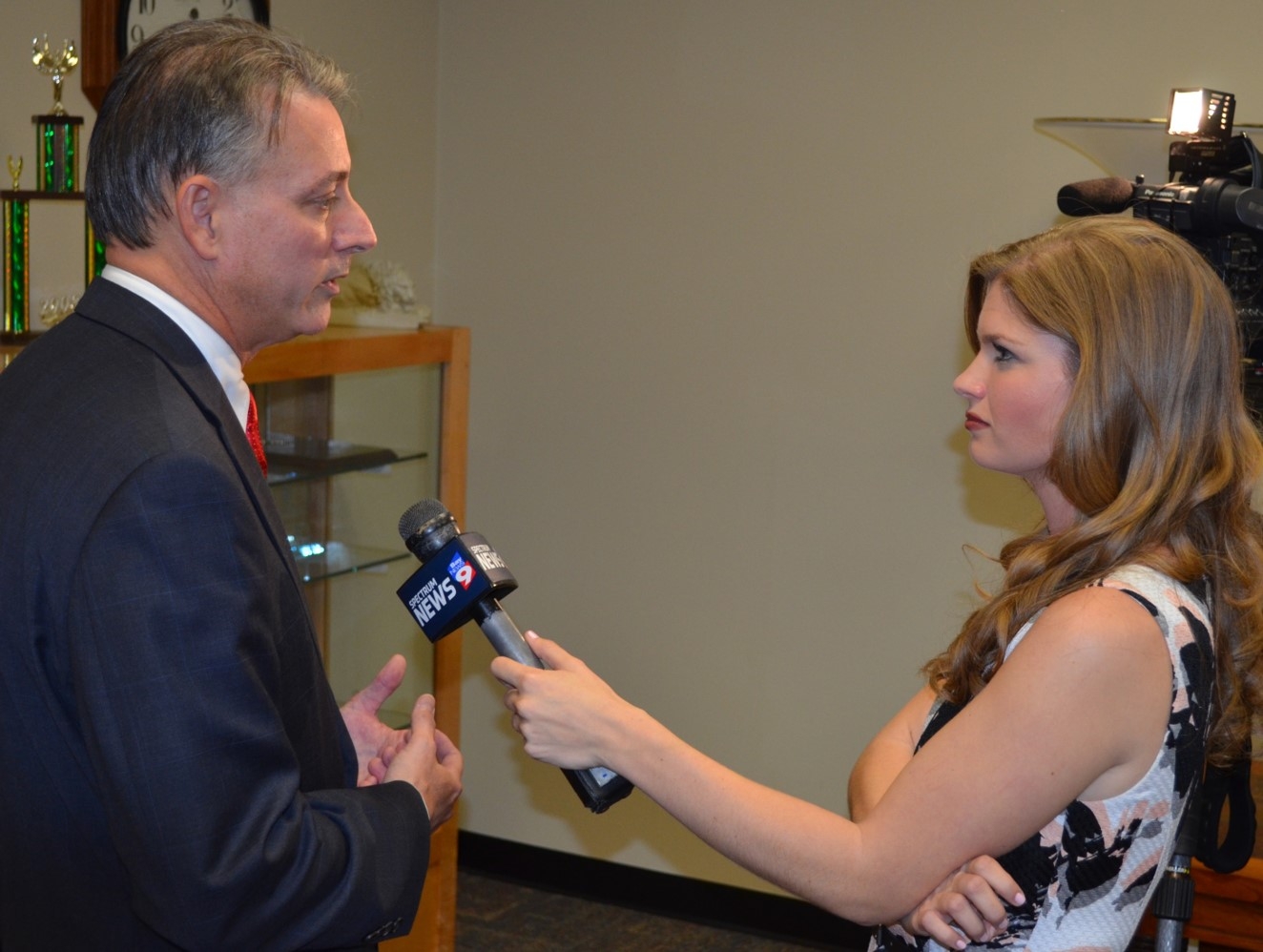Bay News 9 talks to Acting USA Muldrow after the press conference.